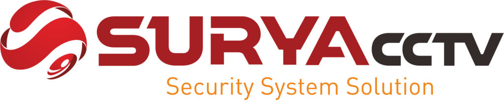 Logo Surya Cctv Back Putih